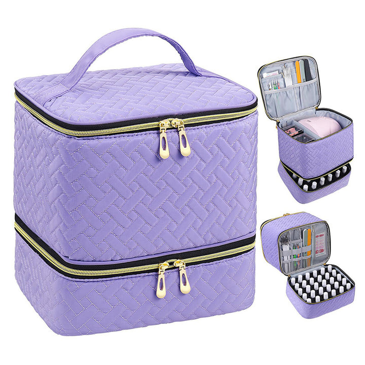 Cosmetic storage bag with multiple compartments Stornfield