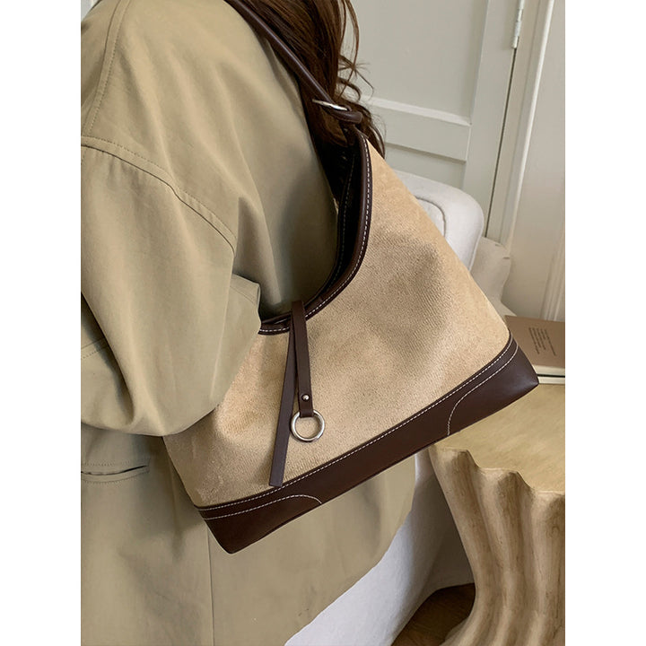 Suede Hobo Bag