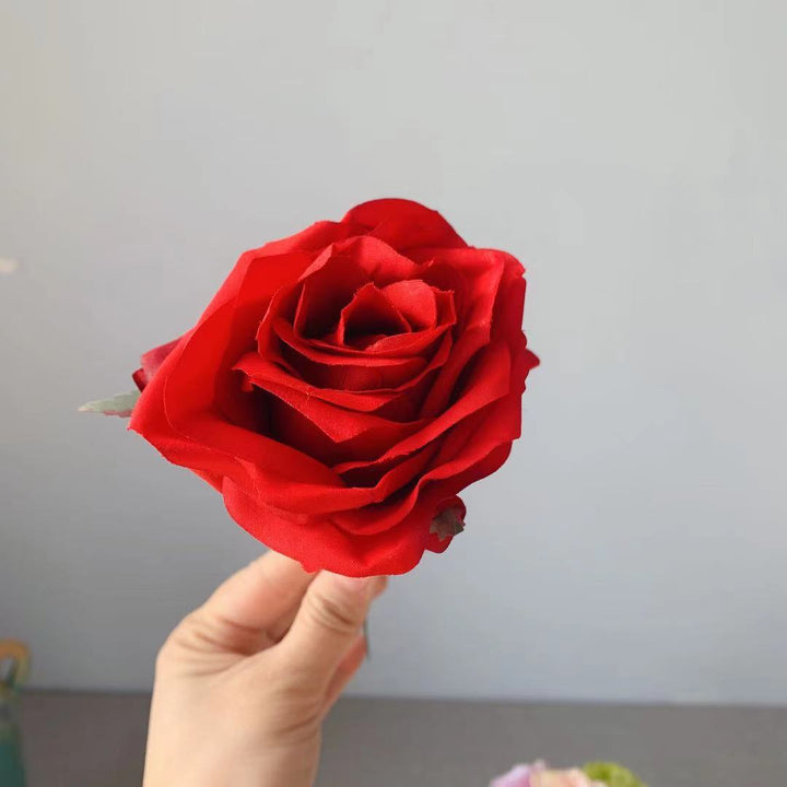 Realistic Silk Rose Stem