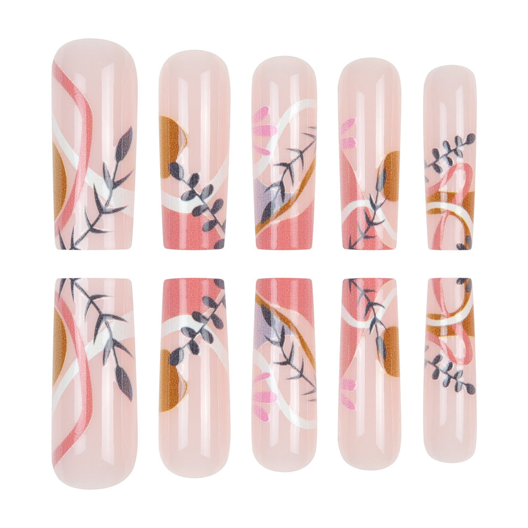 Floral Art Press-On Nails Stornfield