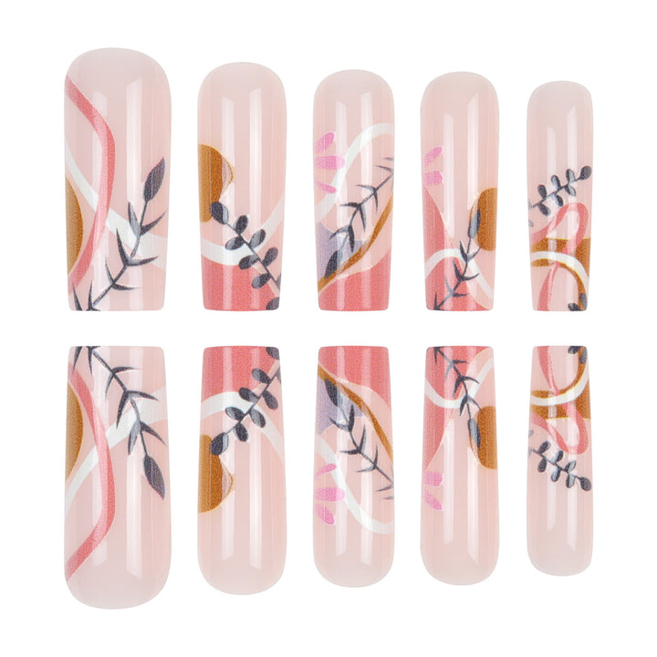 Floral Art Press-On Nails Stornfield