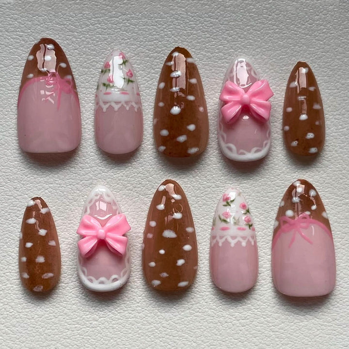 Thematic Artisan Press-On Nail Set Stornfield