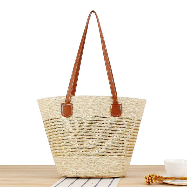 Beach bag with modern stripe design Stornfield