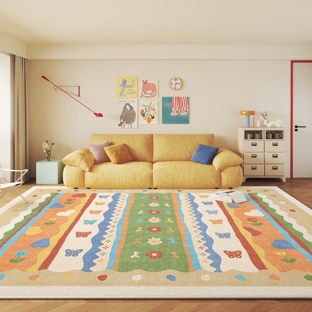 Vintage-Inspired Geometric Area Rug Stornfield