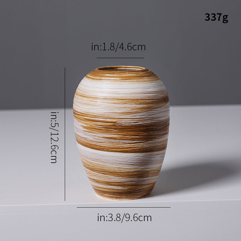 Artistic Spiral Design Ceramic Vase Stornfeild