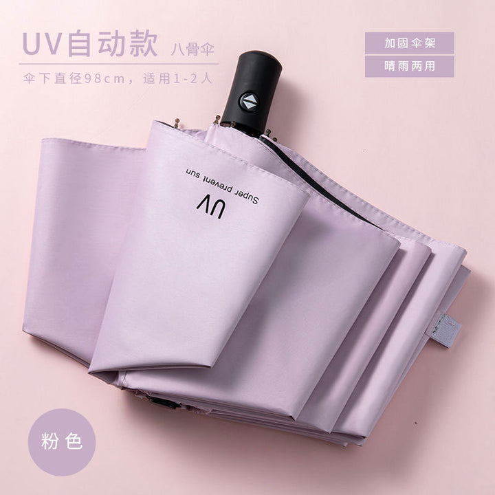 Women compact folding umbrella with Stornfield handle