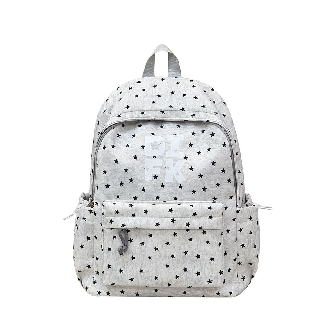 Star Print Casual Backpack Stornfield