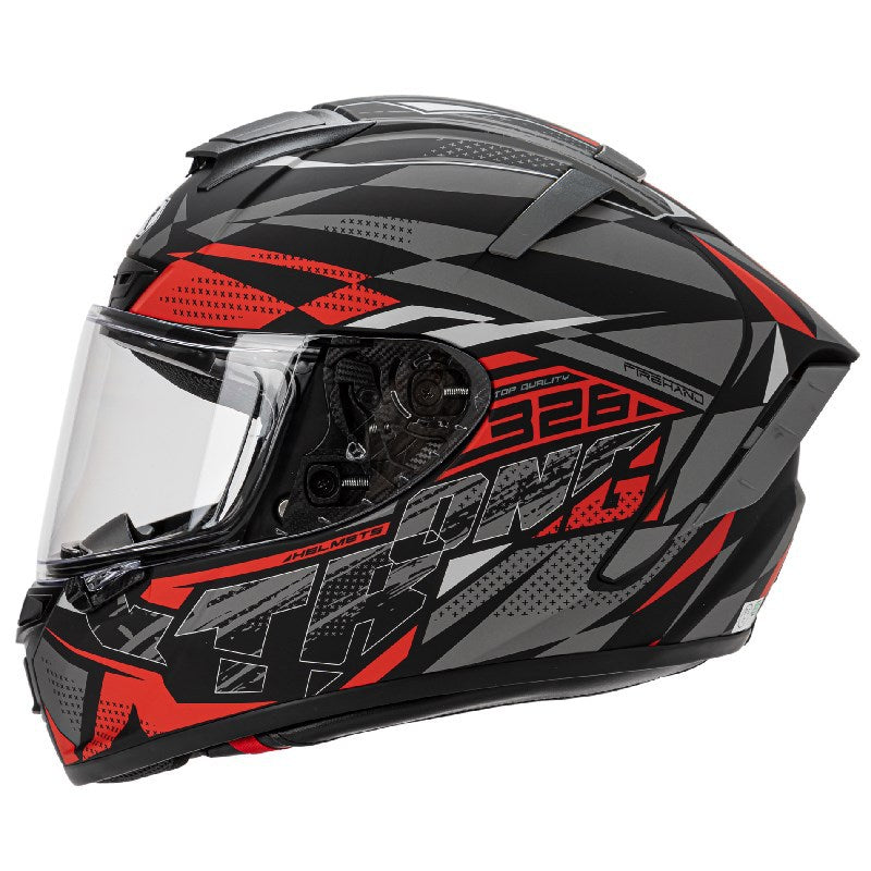 High-Performance Full-Face Motorcycle Helmet with Advanced Ventilation Stornfield