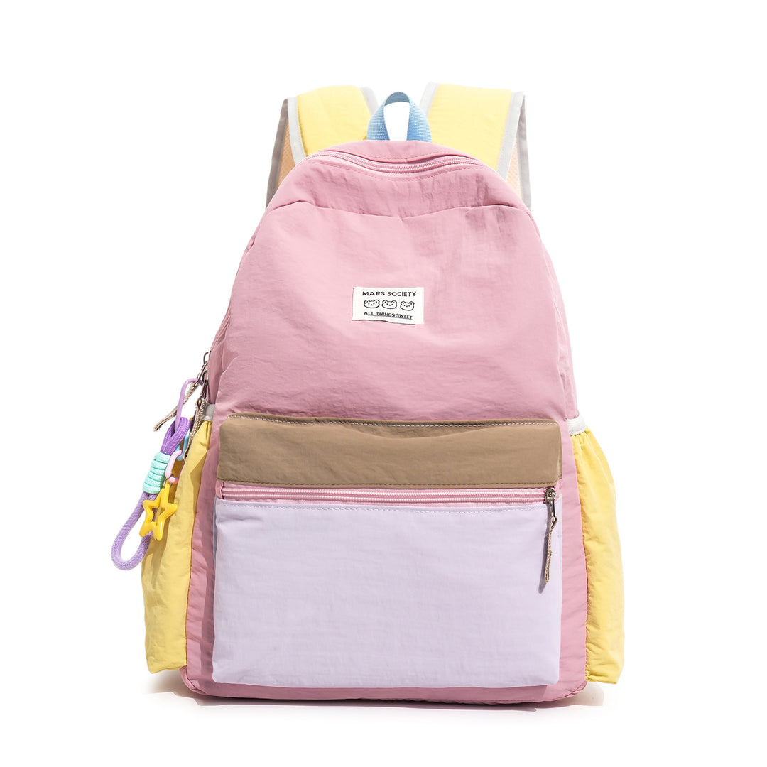 Color-Block Casual Backpack Stornfield