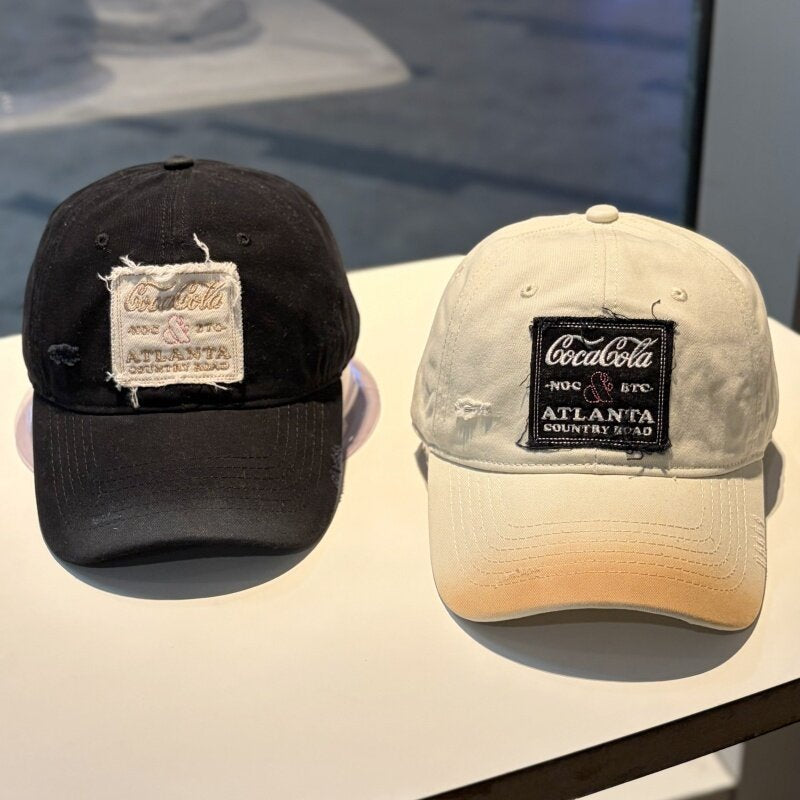 Unisex Vintage-Inspired Distressed Cap Stornfield