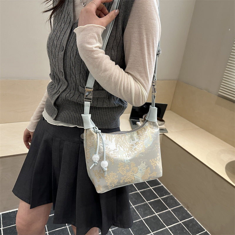 Elegant Textured Evening Handbag