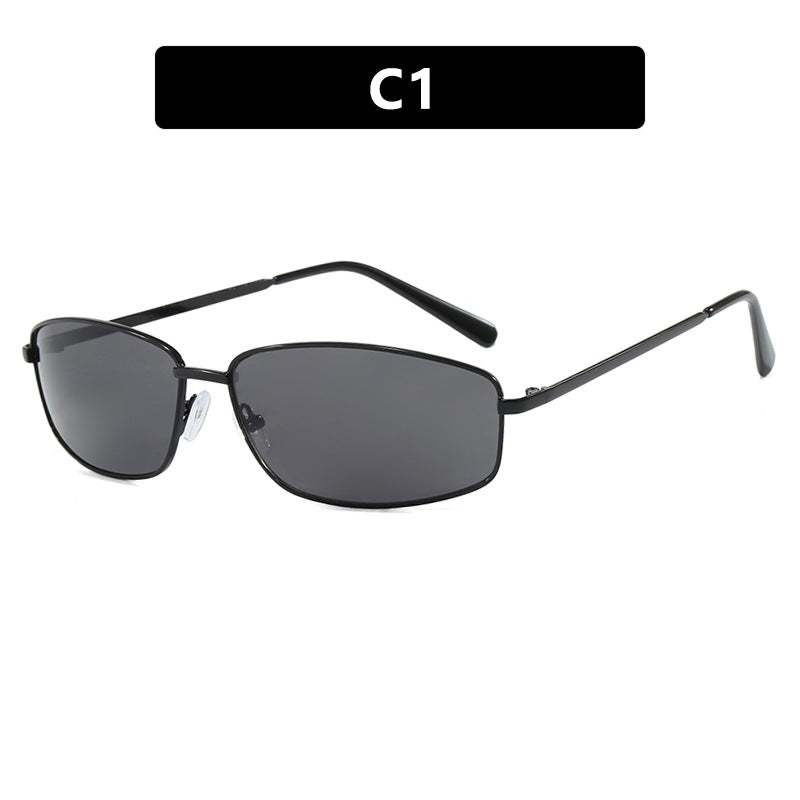 Women's sporty sunglasses with stylish metal protection Stornfield