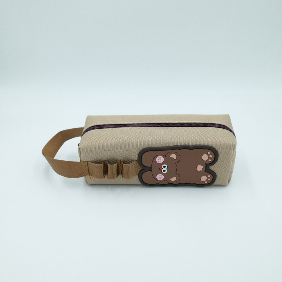 Fun Character Zippered Pencil Case