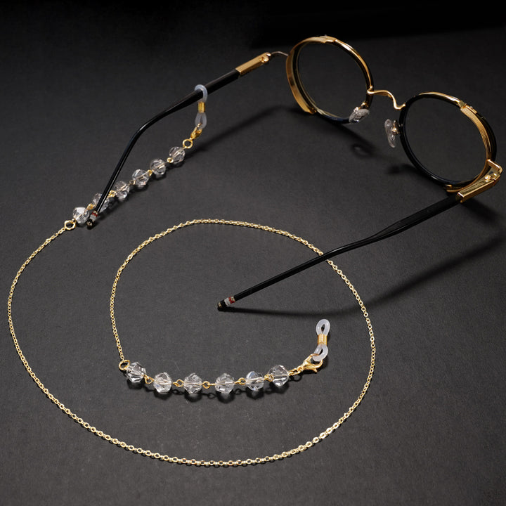 Elegant Crystal Beaded Glasses Chain Stornfield