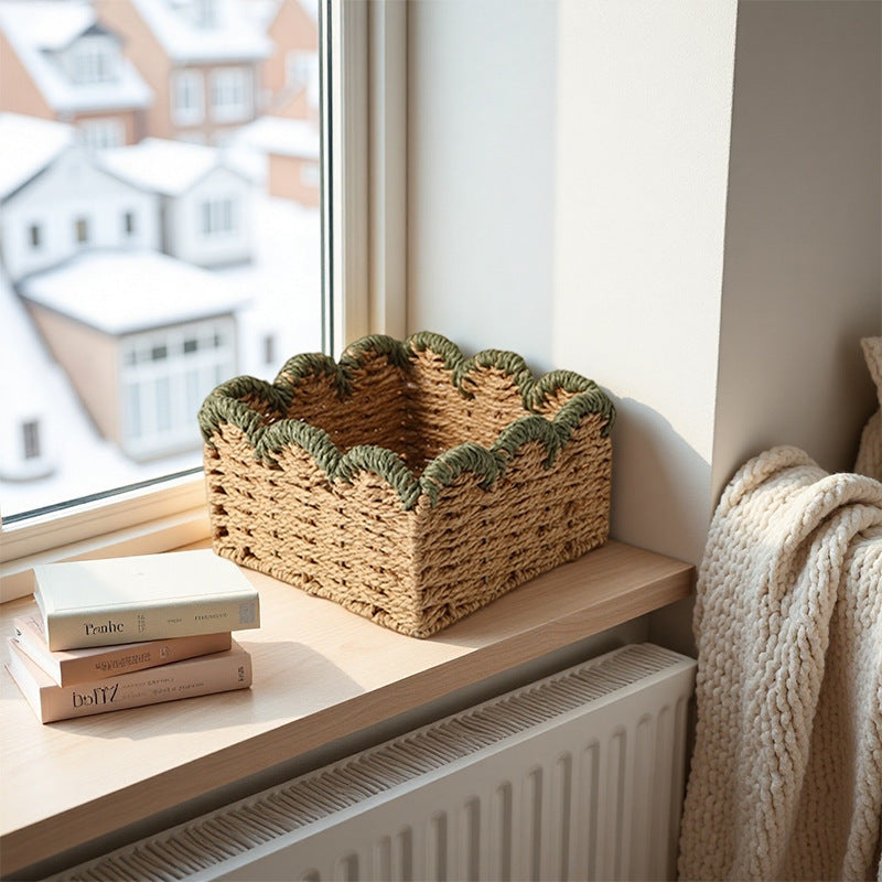 Handcrafted decoration basket Stornfield