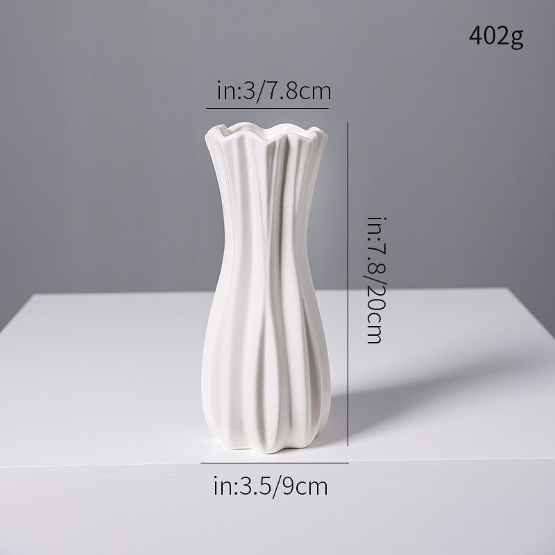 Elegant Coated Ceramic Vase