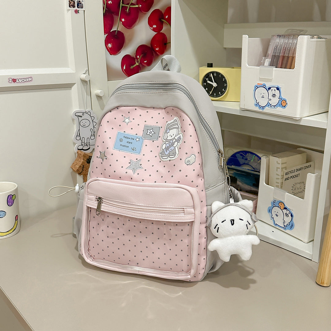 Fun-Themed Illustrated Backpack Stornfield