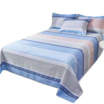 Stylish Plaid Bedspread Set