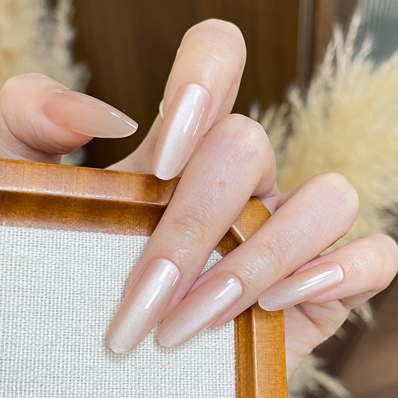 Elegant Almond-shaped Press-On Nail Tips Stornfield
