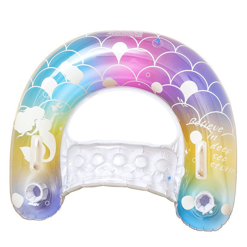 Inflatable Mermaid-Themed Pool Ride Stornfield