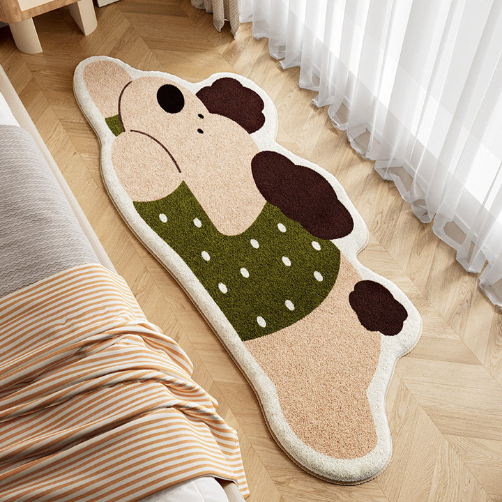 Playful Dog-Themed Area Rug