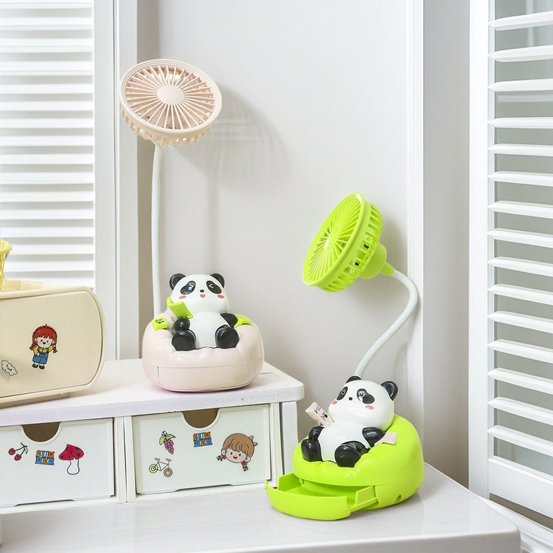Ladies Portable Mini Fan in Cute Panda Design Stornfield