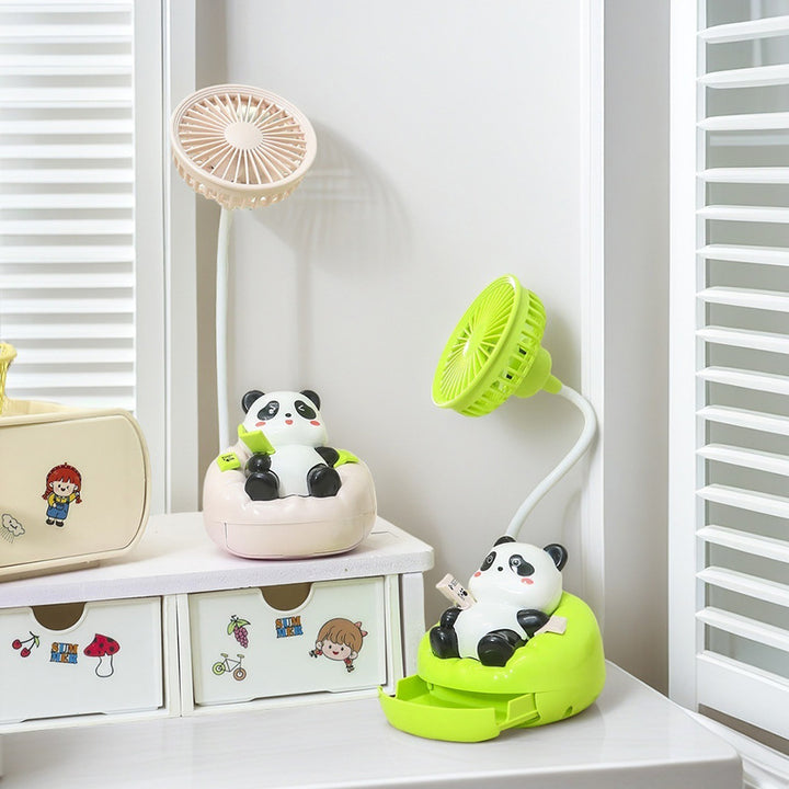 Ladies Portable Mini Fan in Cute Panda Design Stornfield