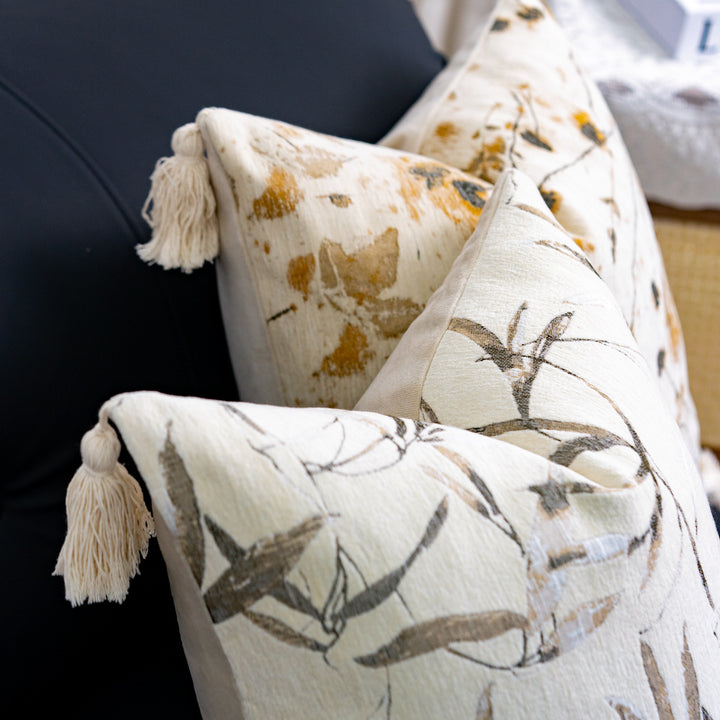 Luxurious sofa and bed decoration