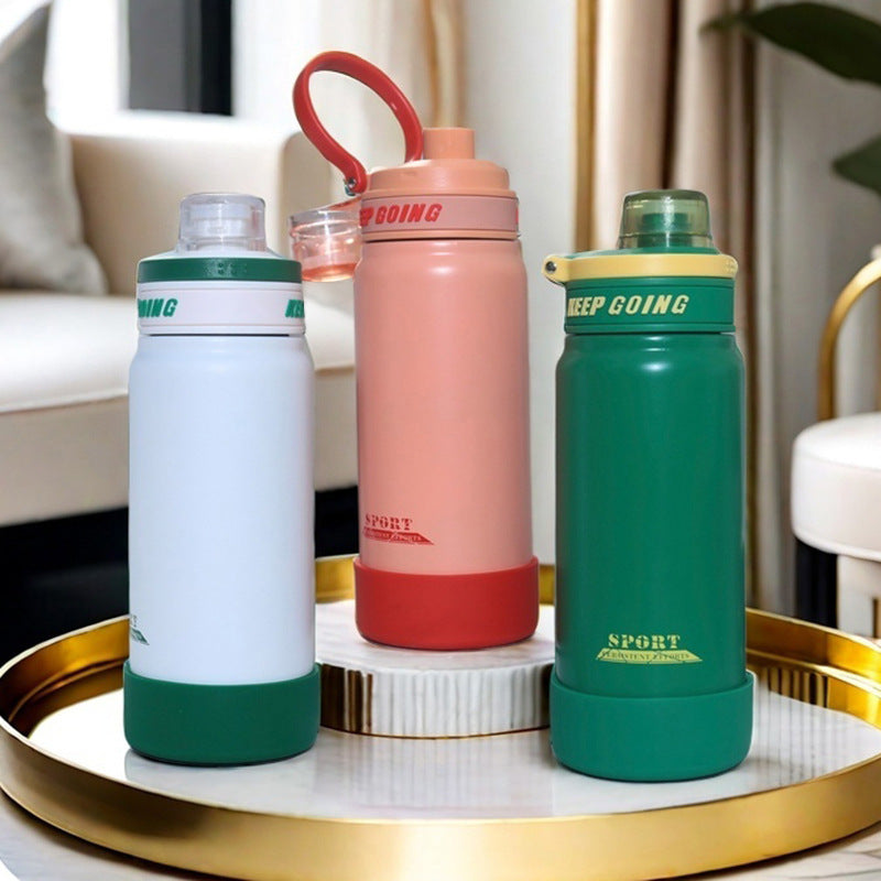 Insulated sports drinking bottle with leak-proof lid Stornfield