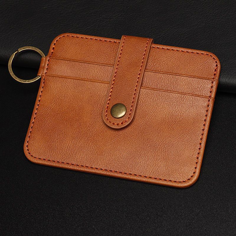 Leather Keychain Cardholder