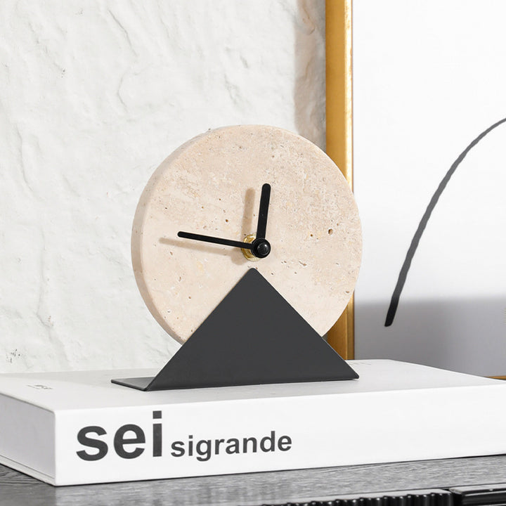 Modern Geometric Table Clock