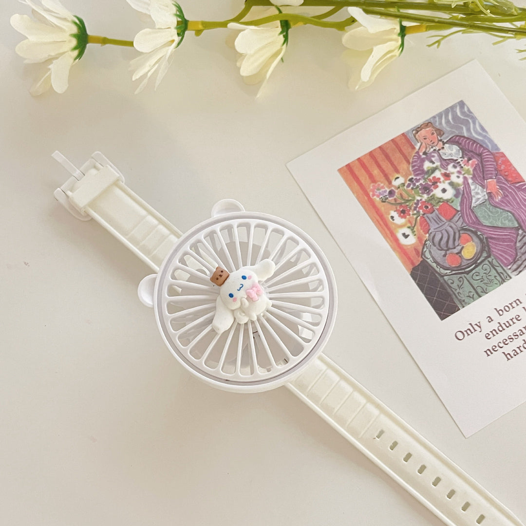 Ladies portable fan with cute design Stornfield