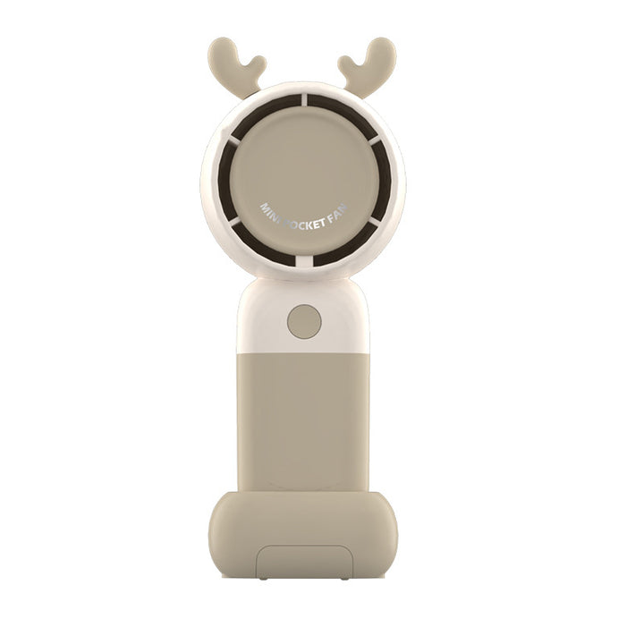 Women's Portable Handheld Fan with Cute Bear Design Stornfield