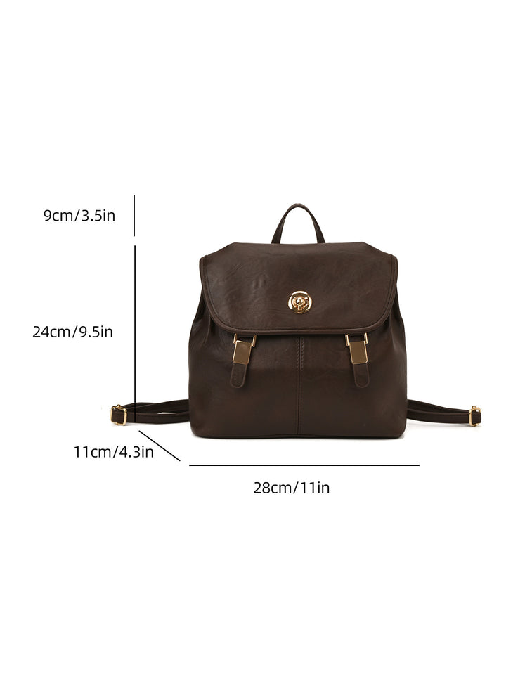 Vintage-Inspired Leather Backpack Stornfield
