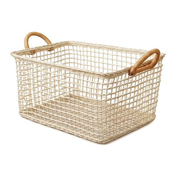 Practical storage basket with braided design Stornfield