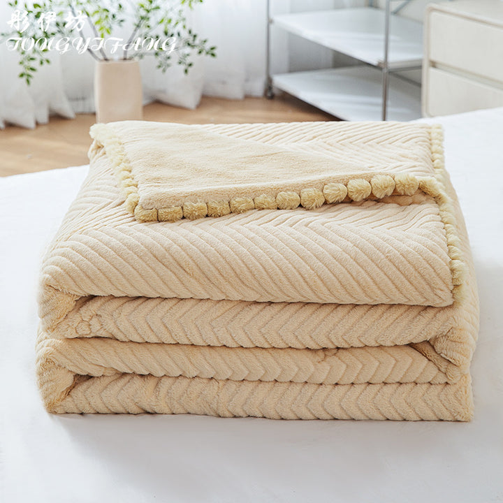 Women high-quality microfiber comfort blanket Stornfield
