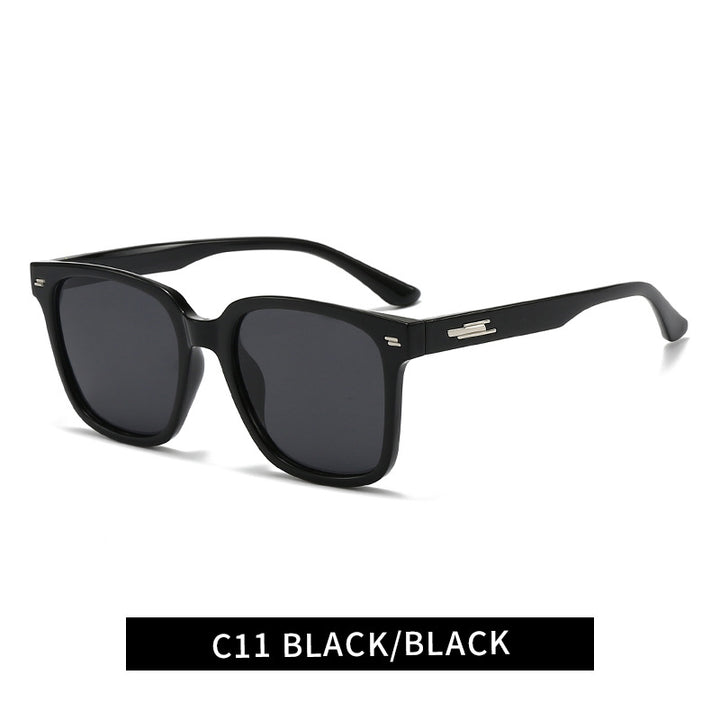 Women's fashionable square sunglasses with UV protection and flexible frame Stornfield