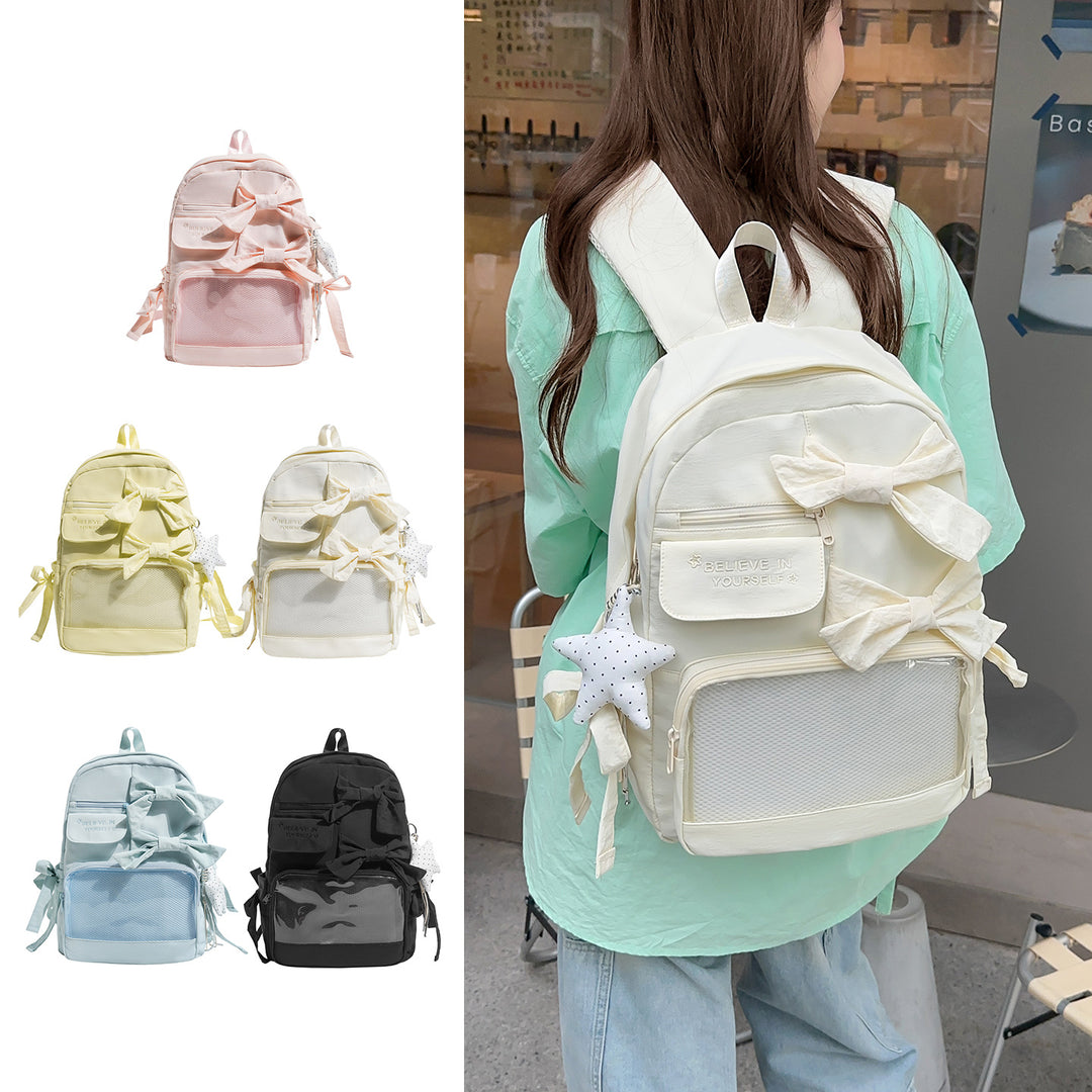 Decorative Bow Backpack Stornfield