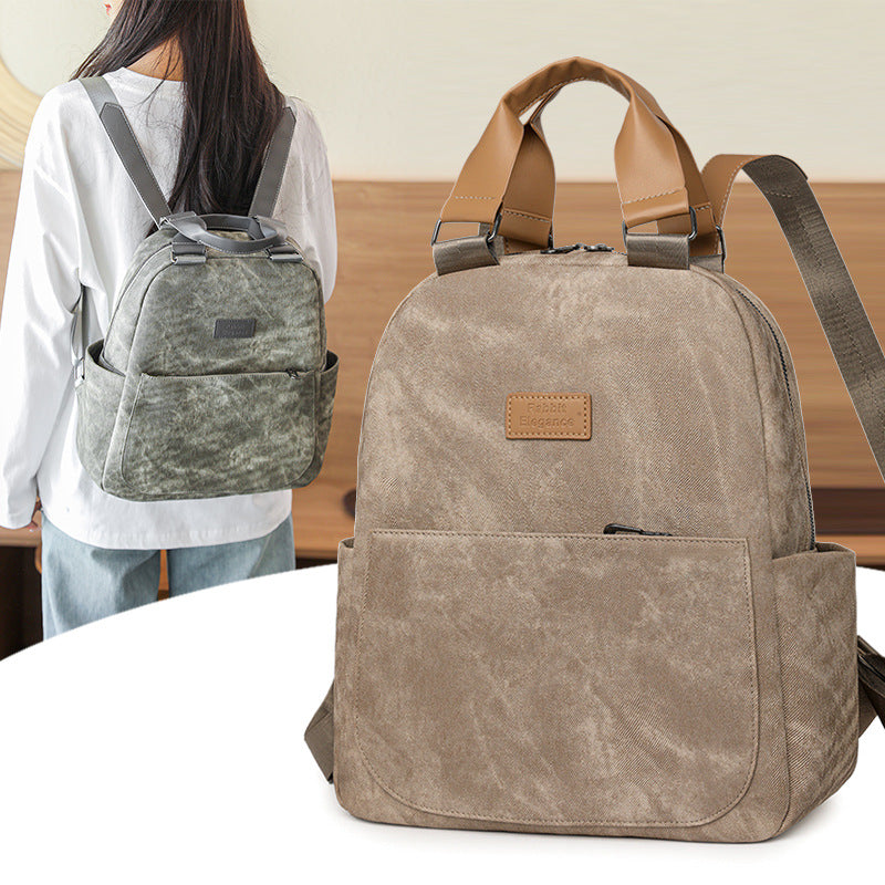 Vintage-Inspired Multi-Functional Backpack Stornfield