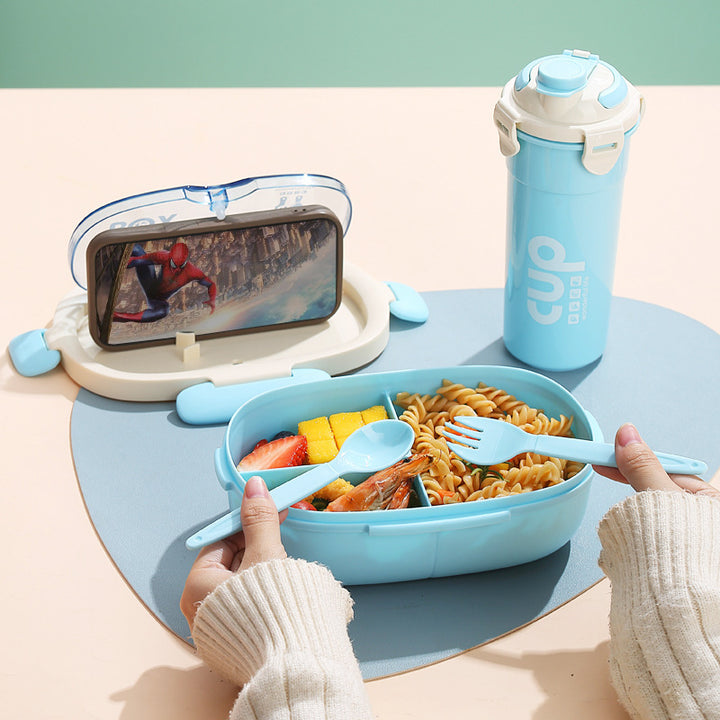 Insulated Multi-Compartment Lunch Box