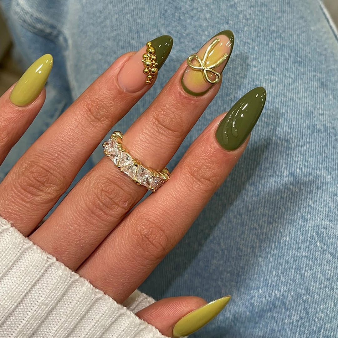 Artificial Fingernails with Creative Accents Stornfield