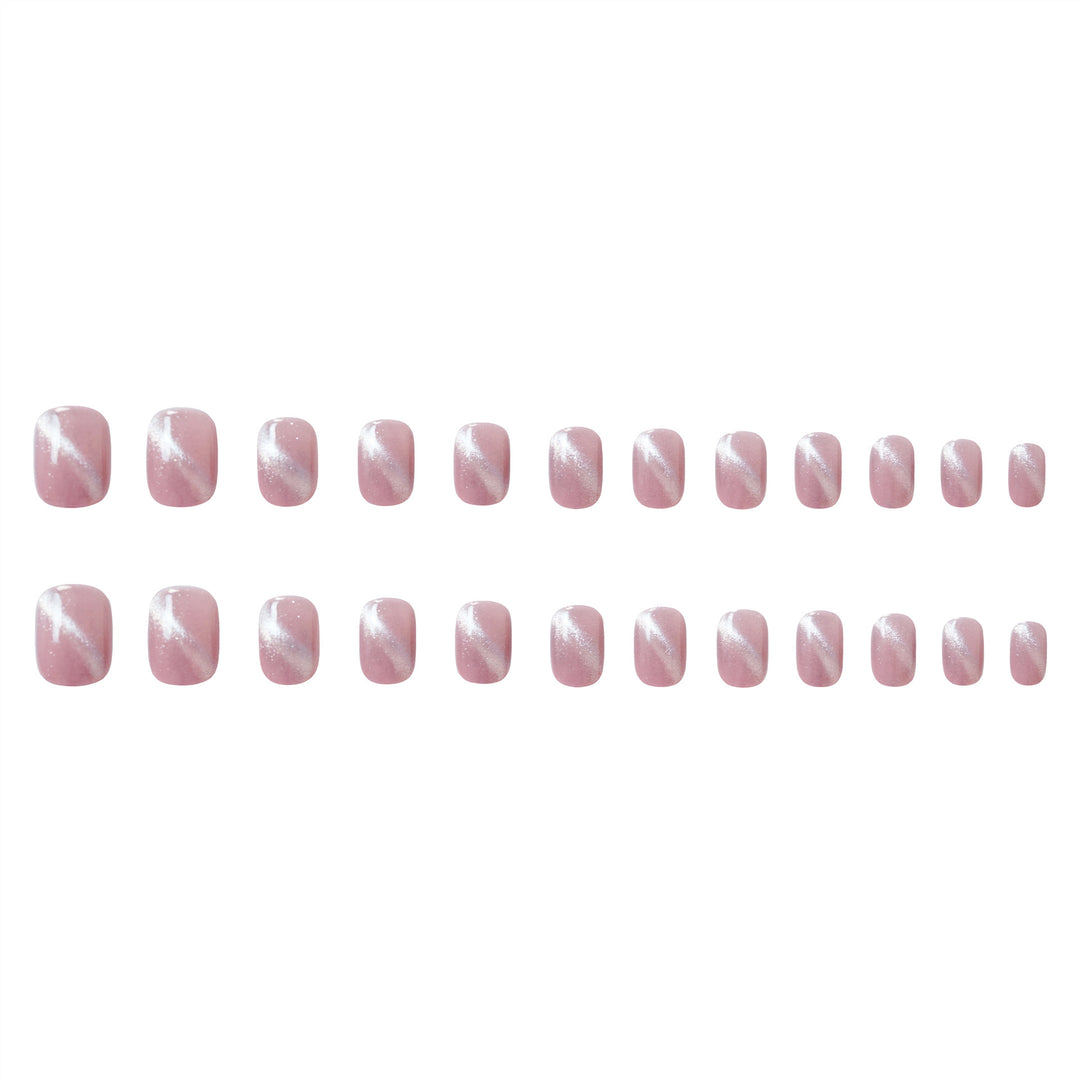 Sparkling Gel Press-On Nail Set Stornfield