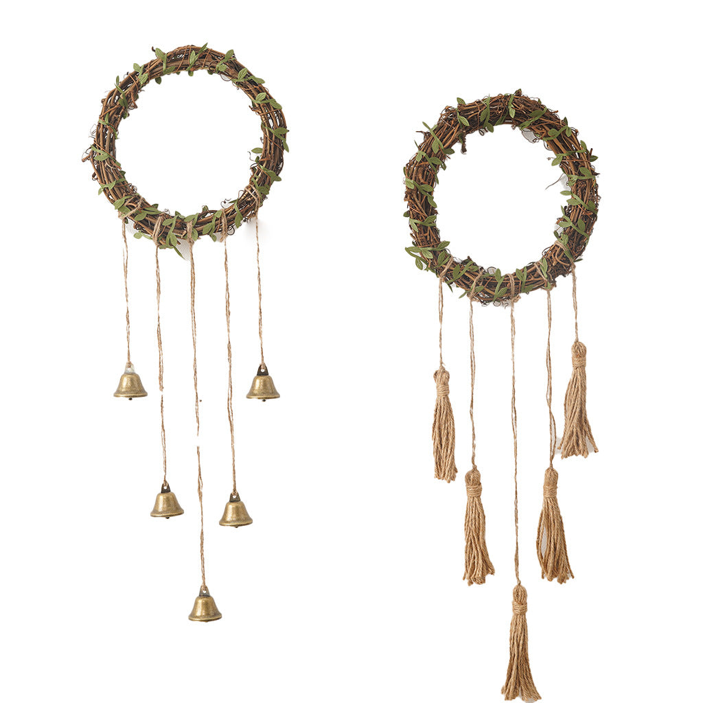 Decorative Wreath with Hanging Bells Stornfield