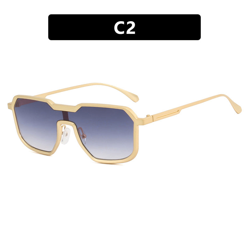 Ladies extravagant geometric sunglasses with protective UV filter Stornfield