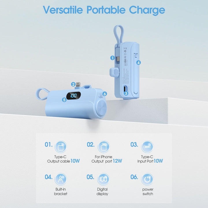 Portable power bank with integrated speaker Stornfield
