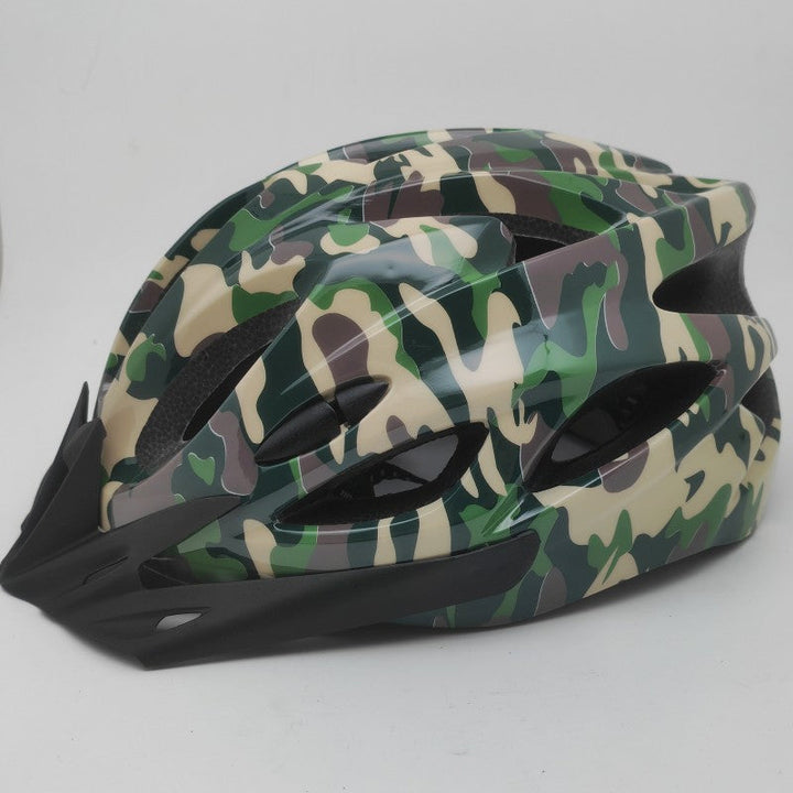 ventilated in-mold mountain cycling helmet with detachable visor and micro-adjust fit Stornfield