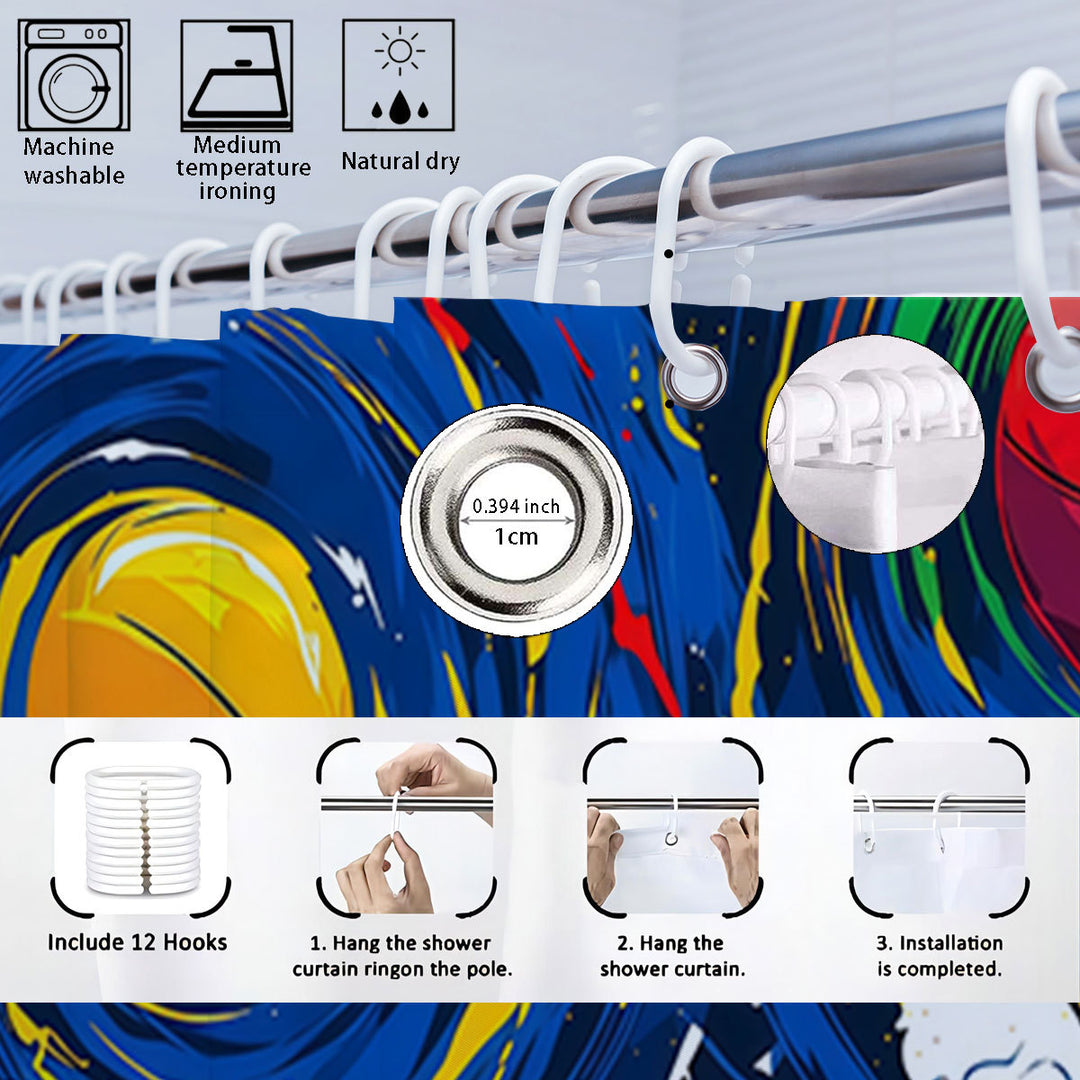 Creative Universe-Themed Bathroom Set Stornfield