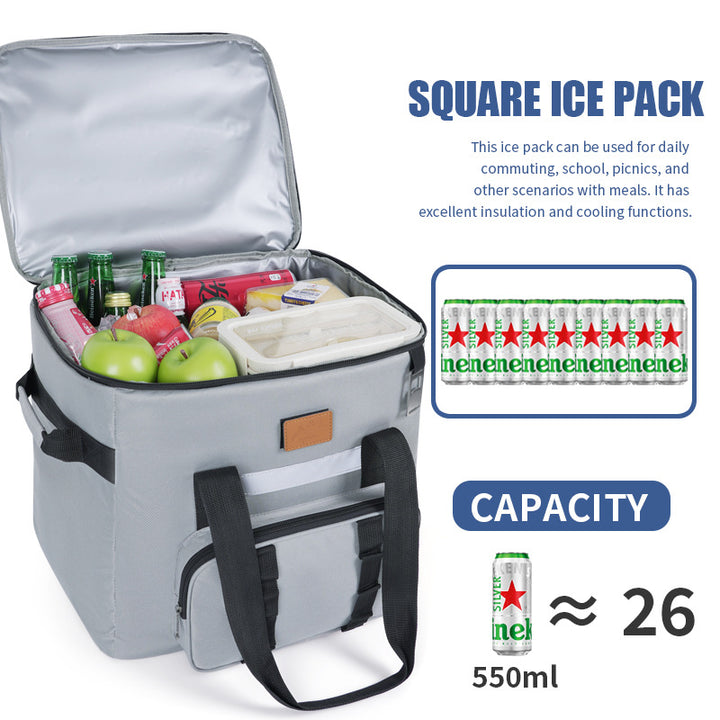 Insulated Multi-Pocket Cooler Tote Bag Stornfield