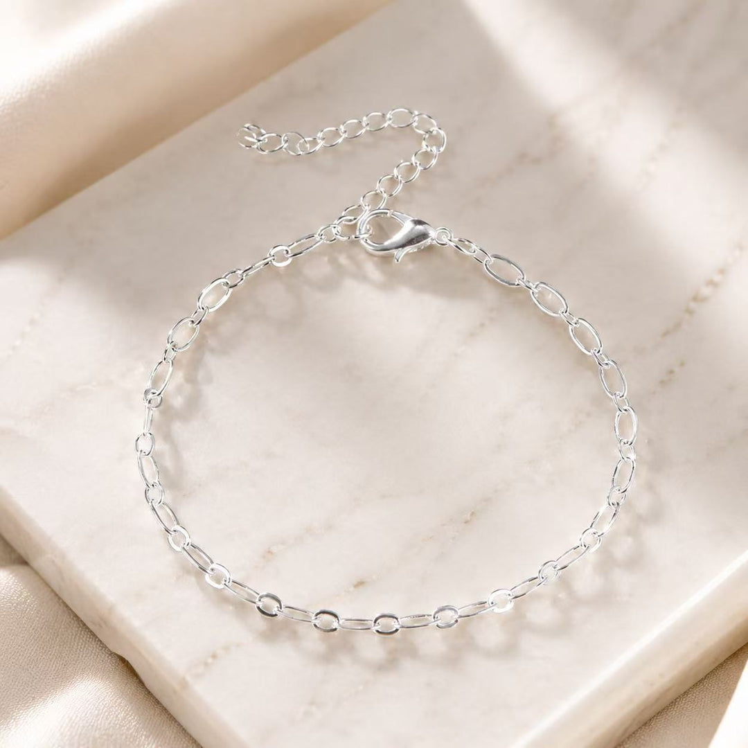 Elegant Silver Link Bracelet Stornfield
