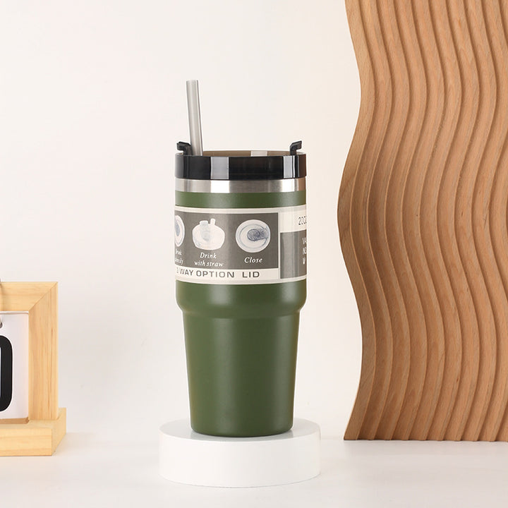 Women Insulated Drinking Cups with Reusable Straw Stornfield